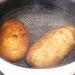 Polpettone di carne con patate alla menta