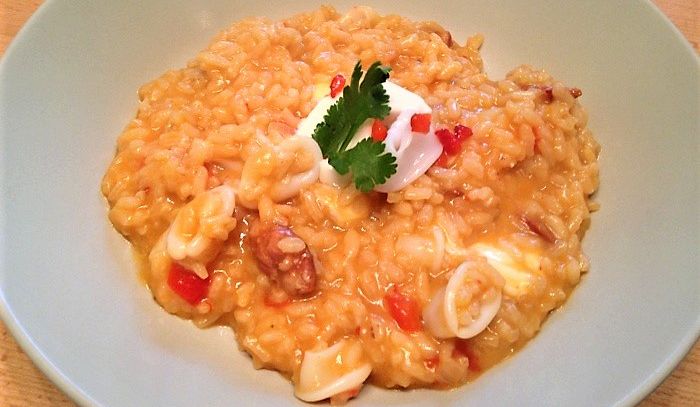 Risotto con le seppioline