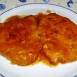 Scaloppine di pollo in salsa allo speck