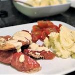 Scaloppine di tacchino al prosciutto