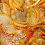 Scorzette candite ricoperte di cioccolato