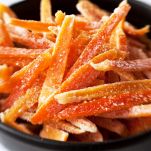 Scorzette candite ricoperte di cioccolato