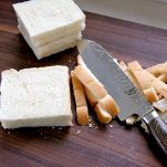 Soffiato di pane e mozzarella