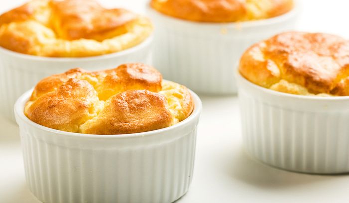 Soufflé all'arancia