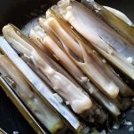 Spaghetti alle vongole e cannolicchi