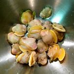 Spaghetti alle vongole e cannolicchi