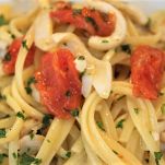 Spaghetti con cannolicchi