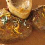 Stinco di vitello all&#8217;arancia