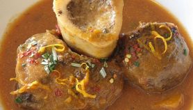 Stinco di vitello all'arancia