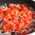 Timballo di pasta ai funghi