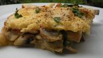 Timballo di pasta ai funghi