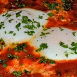 Uova con salsiccia