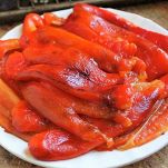 Zuppa di peperoni arrostiti