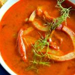 Zuppa di pomodori e finocchi