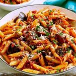 Ricetta penne integrali con melanzane