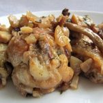 Ali di pollo con carote