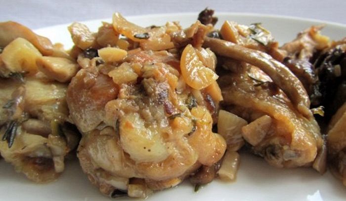 Ali di pollo con carote