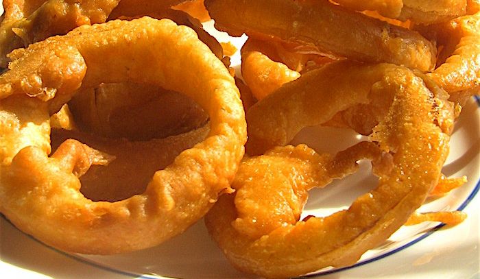 Anelli di carota dorati