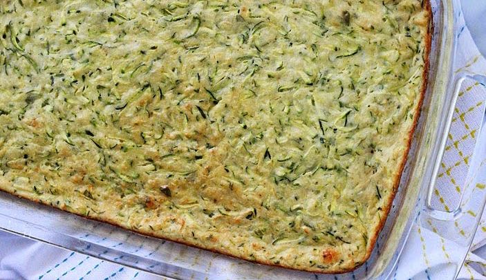Anelli di zucchine in teglia