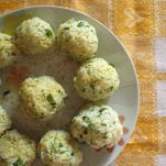 Arancini di gamberetti