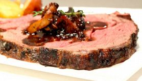 Arrosto di vitello in crosta con pancetta