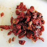 Bavette con sugo di pomodori secchi