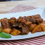 Brasato con patate con il Bimby