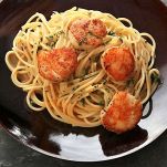 Bucatini al ragù di capesante