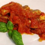 Capitone in salsa di pomodoro