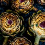 carciofi alla brace da impiattare