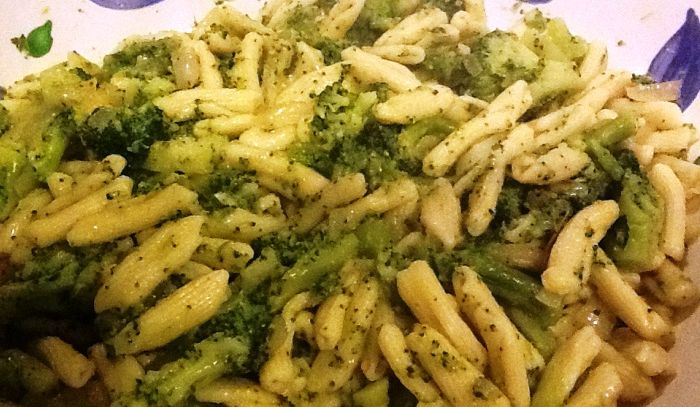 Cavatelli con cime di rapa