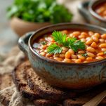 Ciorba de fasole pronta