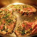 Costolette d’agnello alle fave