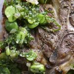 Costolette d’agnello alle fave