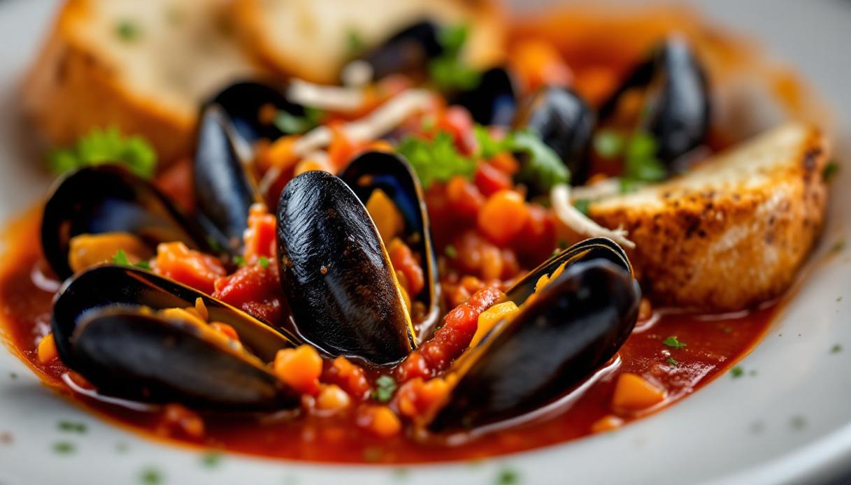 Cozze al sugo