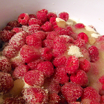 Crema di mirtilli