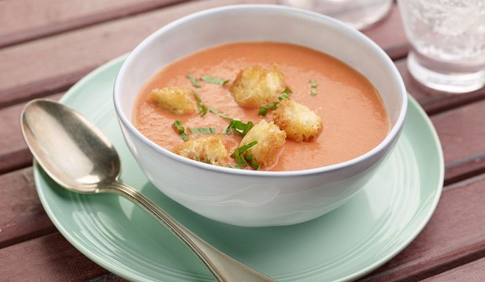 Zuppa di pomodoro piccante