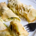 Crespelle ripiene ai broccoletti
