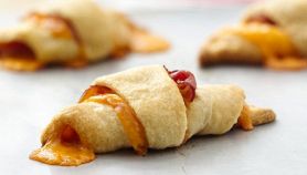 Croissant al prosciutto e scamorza