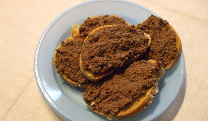 Crostini alla fiorentina con il Bimby