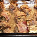 Fagiano con funghi e cipolle