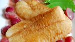 Filetti di branzino all'uva