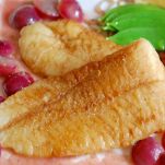 Filetti di branzino all’uva