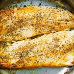 Filetti di trota salmonata al cognac