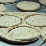 Focaccine natalizie al formaggio