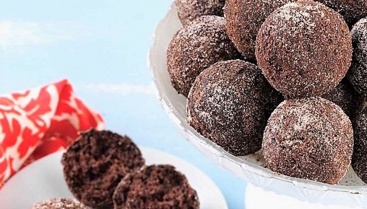 Frittelle di marroni al cioccolato