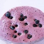 Frullato di mirtilli