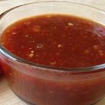 Gamberi all’aglio in salsa piccante