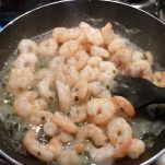 Gamberi in salsa di pomodoro