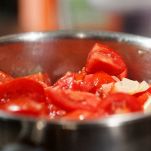 Gamberoni e melanzane indiani